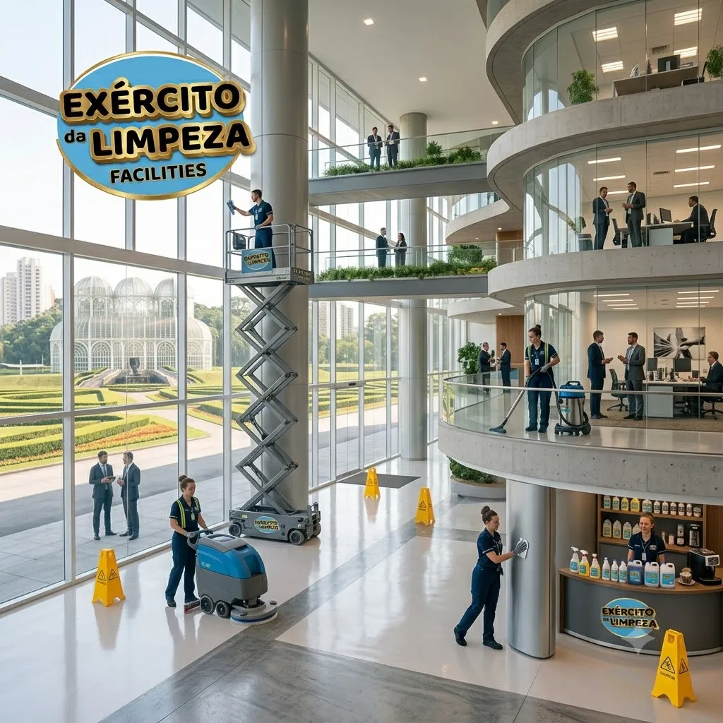 Limpeza Predial e Conservação de Condomínios em Curitiba
