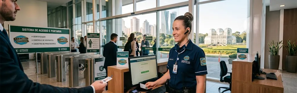 Controlador de Acesso e Vigia Terceirizado em Curitiba