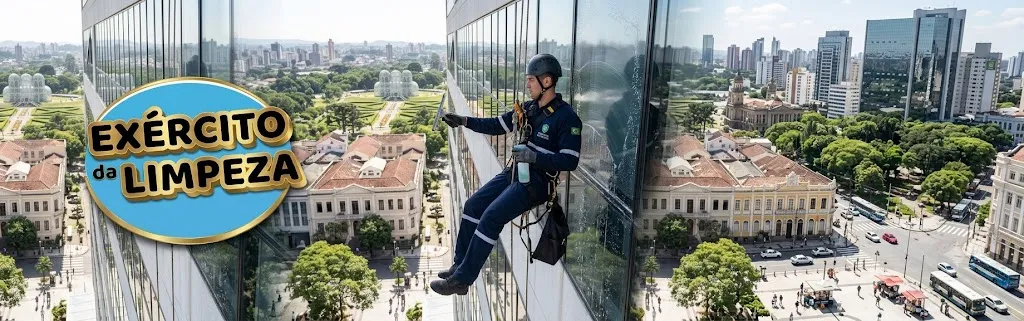 Limpeza de Fachadas e Altura em-Curitiba