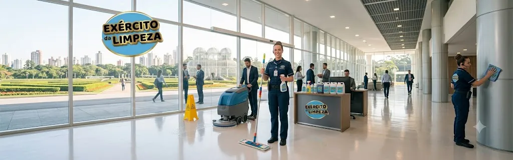 Limpeza Empresarial em Curitiba