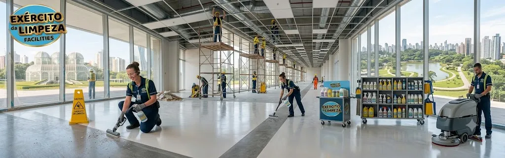 Limpeza Pós Obras em Curitiba